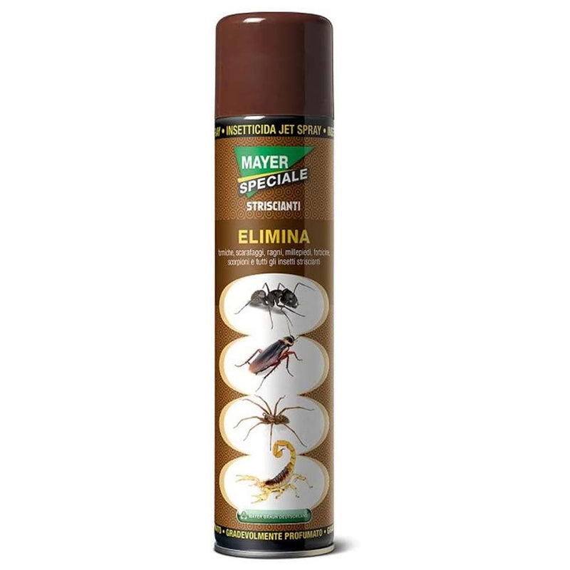 Spray insetticida per insetti striscianti e scorpioni - 400 ml - Speciale Striscianti