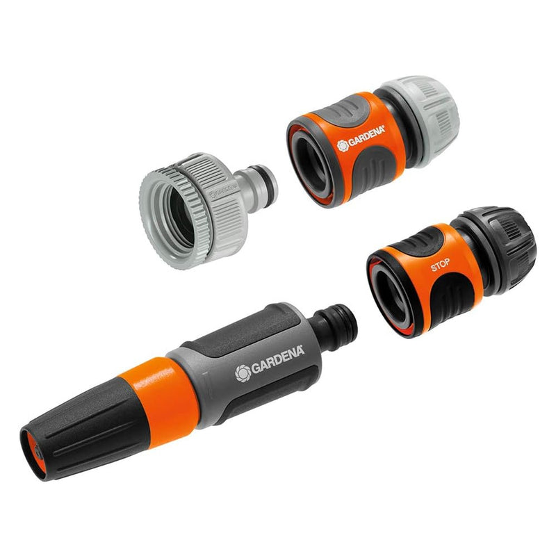 Tubo da giardino Comfort FLEX 15 mm - 1/2" - Lunghezza 20 mt - compreso di raccordi