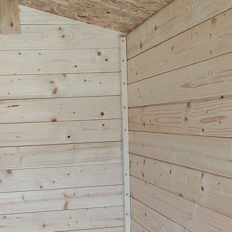 Casetta deposito in legno da giardino MARCELLA - 146x130 cm