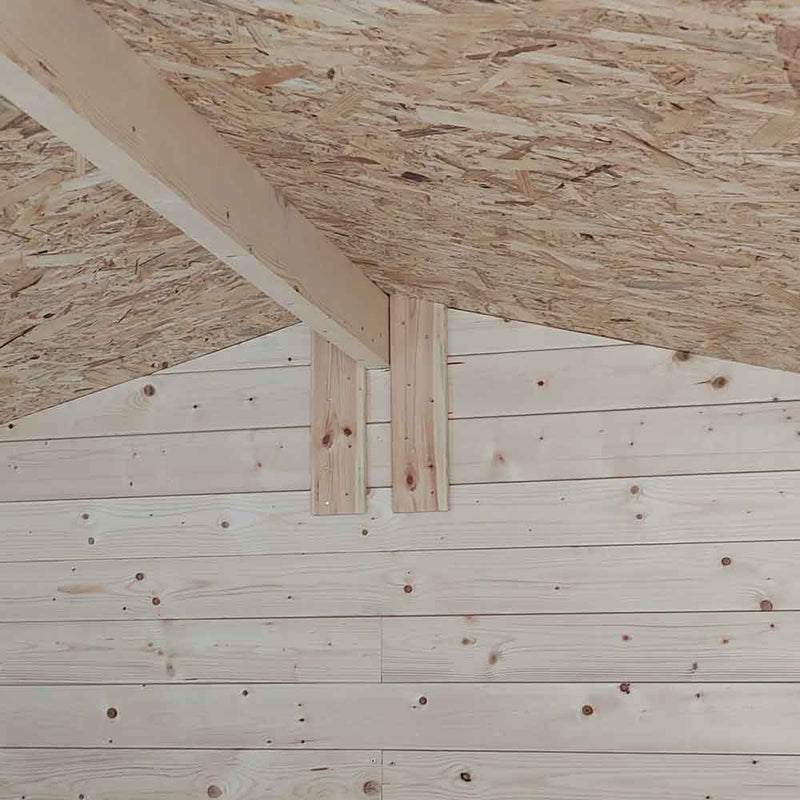 Casetta deposito in legno da giardino MARCELLA - 146x130 cm