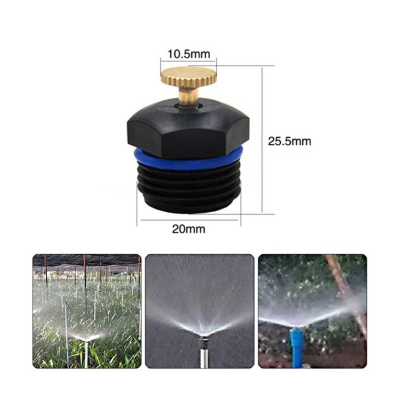 Ugello irrigatore statico a spruzzo per irrigazione 360° - 4-6 m Ø