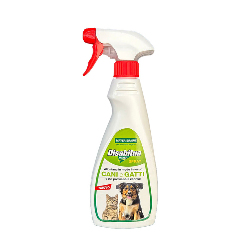 Spray disabituante Cani e Gatti a base di oli essenziali - 500 ml