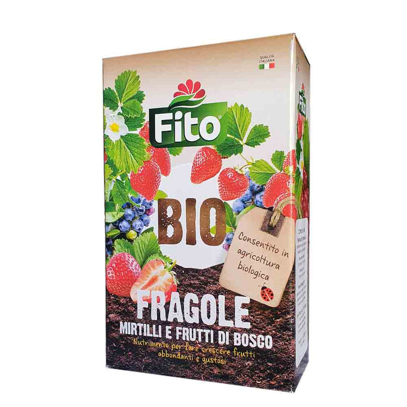 Concime biologico in pellet per fragole, mirtilli e frutti di bosco - 1 kg
