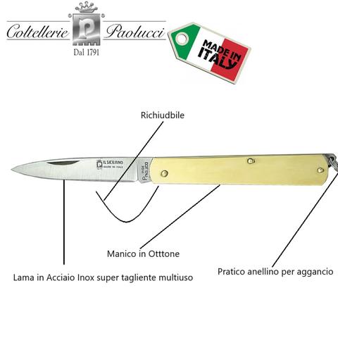 COLTELLO PER SFILETTARE CURVO LAMA FLESSIBILE IN ACCIAIO INOX MADE IN ITALY  - Ferracci Shop online
