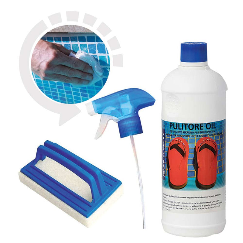 Kit Sgrassatore detergente per Liner e bordo piscina - da 1 o 5 lt