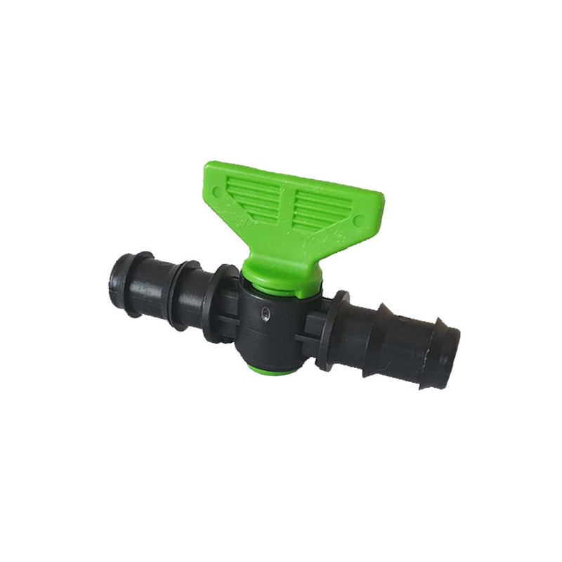 Mini Valvola per irrigazione portagomma in PVC da 16 o 20 mm - per tubi in polietilene
