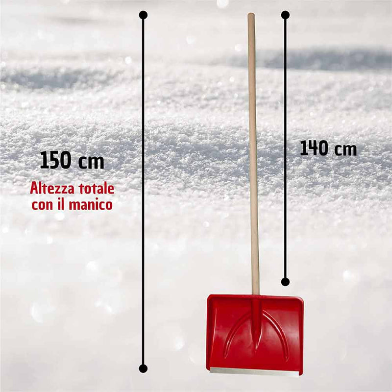 Sale per neve e ghiaccio non corrosivo 10 kg, Pala e Spargisale