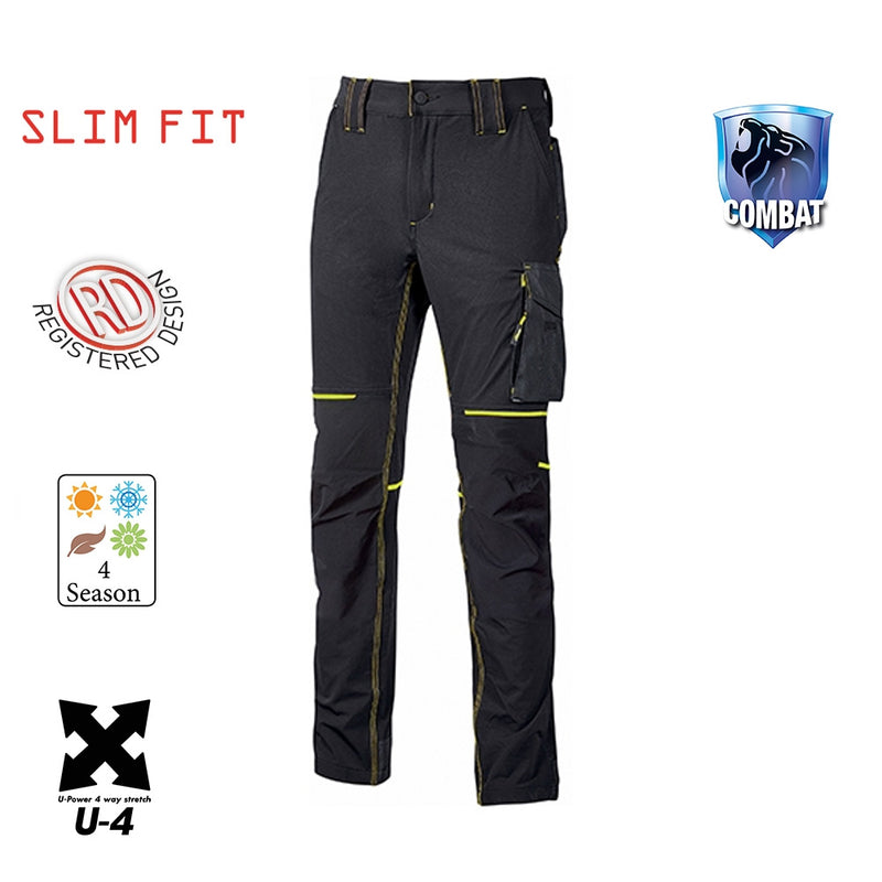 Pantaloni da Lavoro - Slim Fit - modello World - uPower