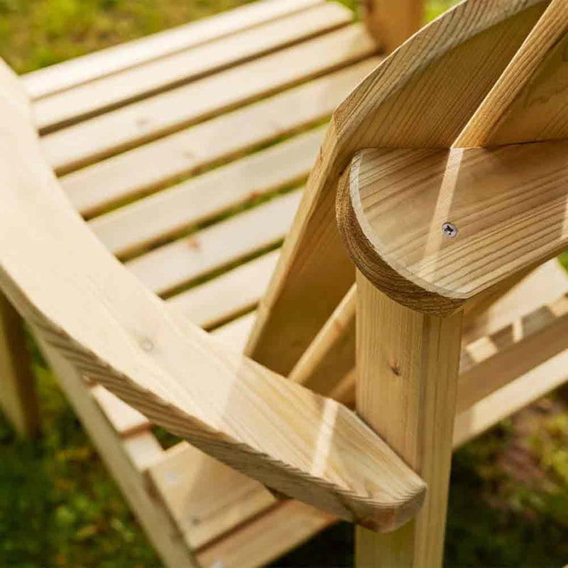 Sedia da giardino in legno RELAX - Doppia seduta