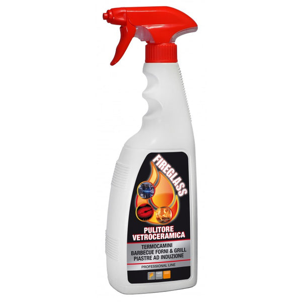 Spray detergente sgrassatore Vetri Camino e Forni - 750 ml