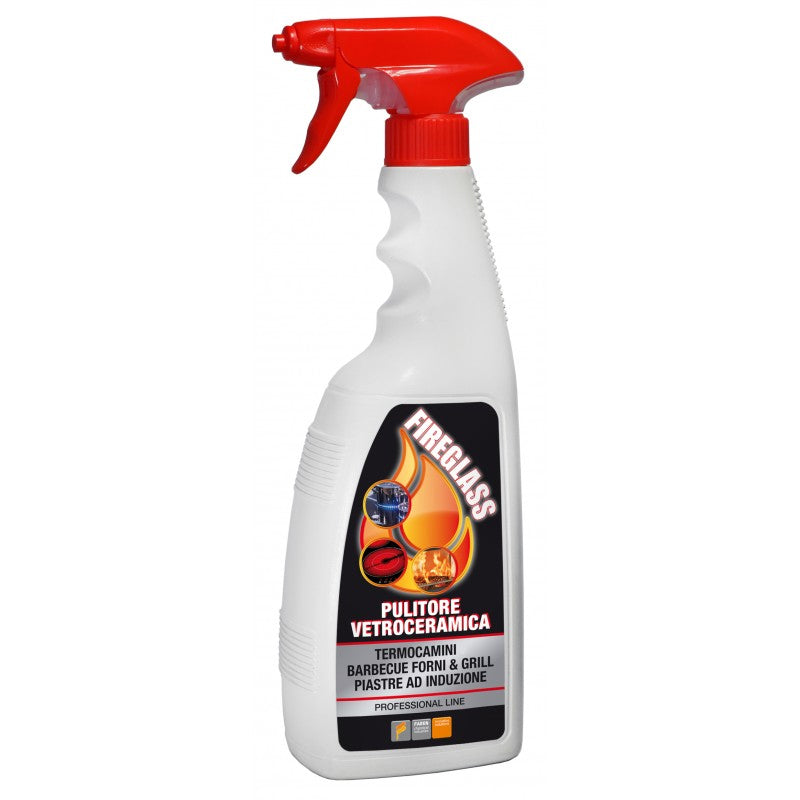 Spray Detergente Sgrassatore Anti Fuliggine - per Vetri