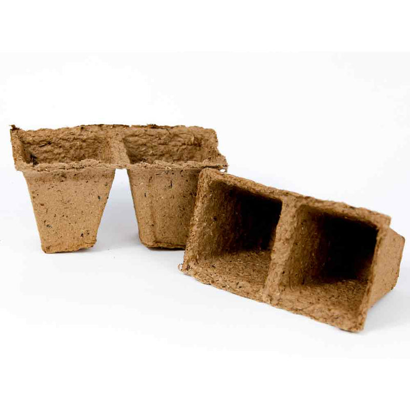 Vasetti biodegradabili per semina senza torba da 5cm - 6 pezzi