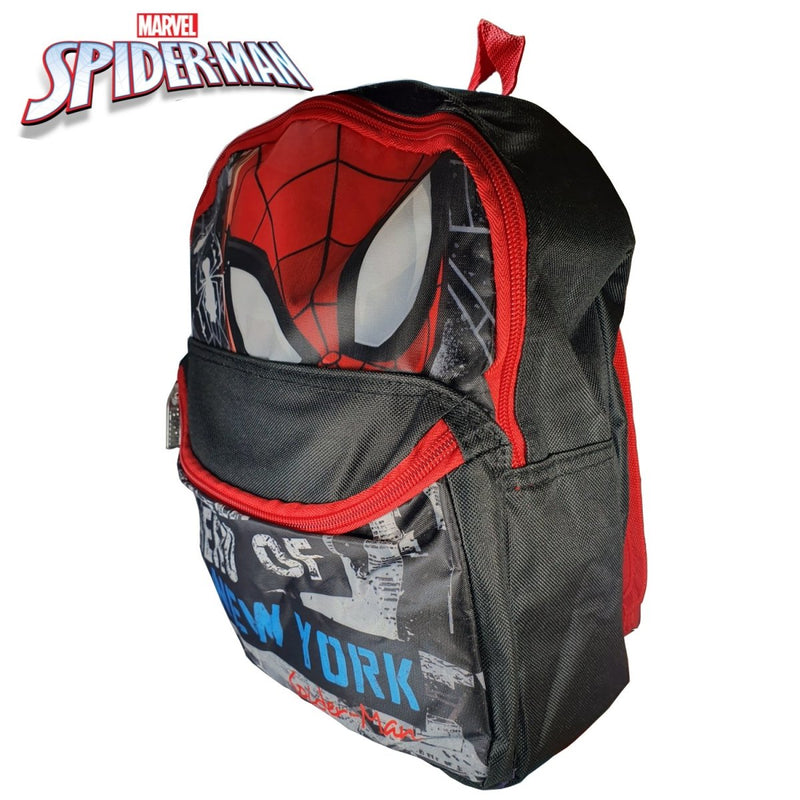 Zaino Scuola Asilo: Personaggio Spiderman, con 2 Zip metalliche, Spallacci Imbottiti, Effetto 3D - OpenGardenWeb: Shopping Online per Casa, Giardino e Fai da Te-Spiderman