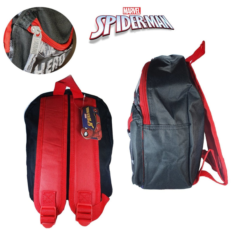 Zaino Scuola Asilo: Personaggio Spiderman, con 2 Zip metalliche, Spallacci Imbottiti, Effetto 3D - OpenGardenWeb: Shopping Online per Casa, Giardino e Fai da Te-Spiderman